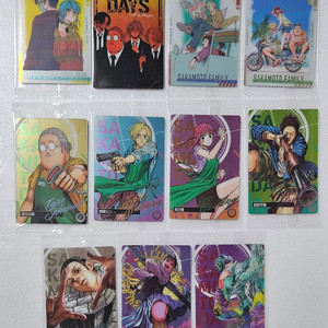 사카모토데이즈 사카데이 웨하스 카드 일괄