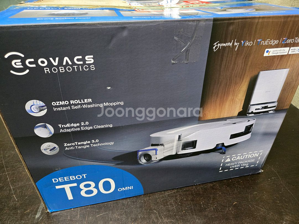에코백스 디봇 T80 OMNI 로봇청소기--0
