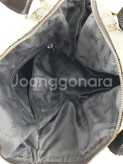 구찌 뱀부바 GG 캔버스 토트백--8