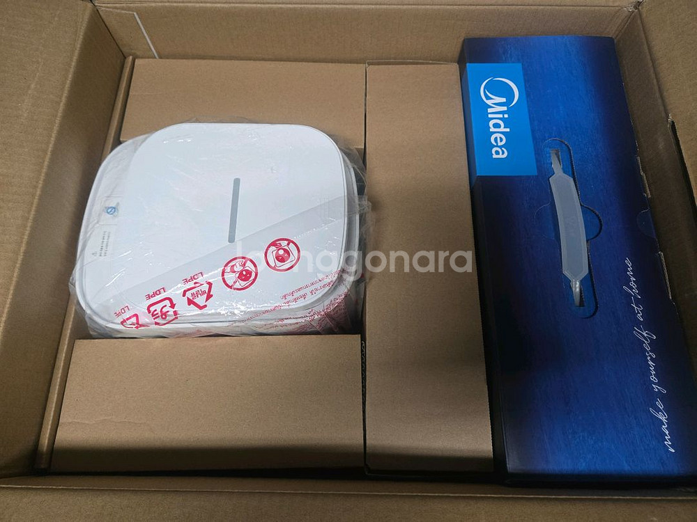 미디어 로봇청소기 S8+ 화이트--1