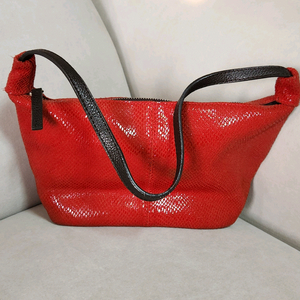 마르니(MARNI) 빈티지 스네이크 유광 미니백(레드/무료배송)