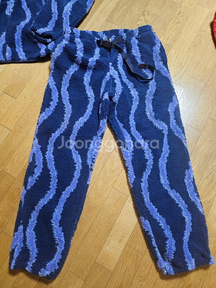 그라미치 쉐르파 리플 자켓 팬츠 셋업 양털 플리스 후리스 세트 xxl--2