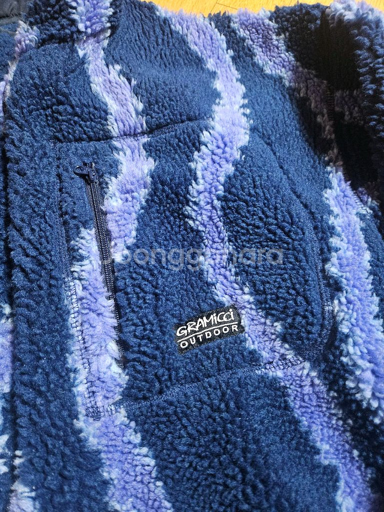 그라미치 쉐르파 리플 자켓 팬츠 셋업 양털 플리스 후리스 세트 xxl--4