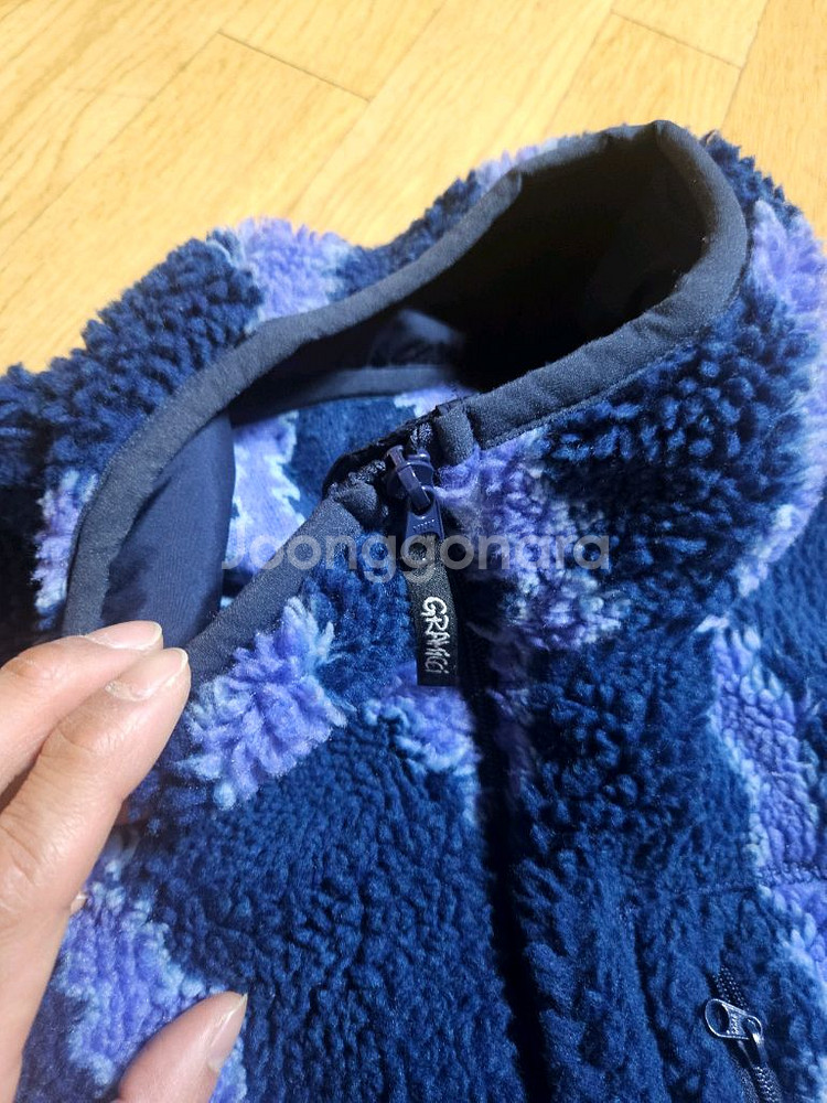 그라미치 쉐르파 리플 자켓 팬츠 셋업 양털 플리스 후리스 세트 xxl--6