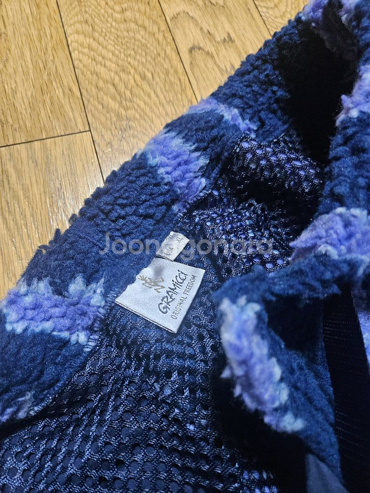 그라미치 쉐르파 리플 자켓 팬츠 셋업 양털 플리스 후리스 세트 xxl--7