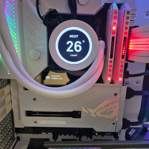 NZXT KRAKEN Z73 RGB WHITE 팝니다
