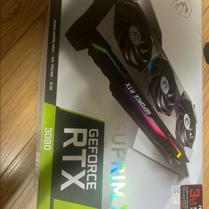 rtx 3080 suprim x 팝니다