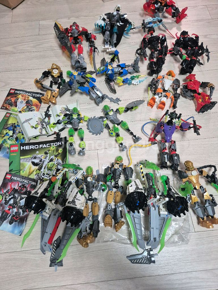 레고 히어로팩토리 벌크 정리합니다--0