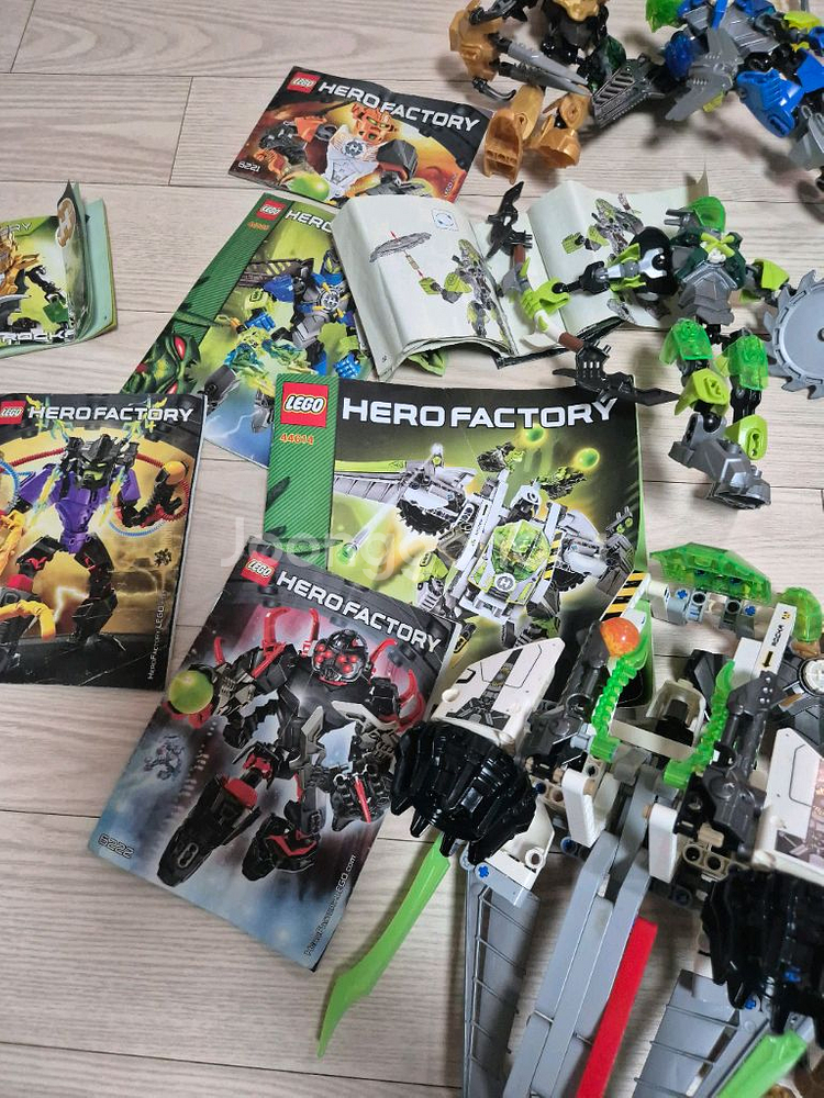 레고 히어로팩토리 벌크 정리합니다--1