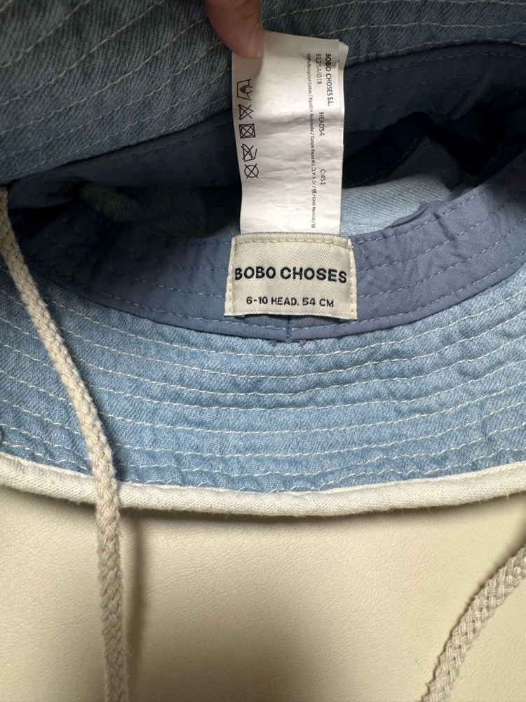 보보쇼즈 25SS 데님 버킷햇 54--1