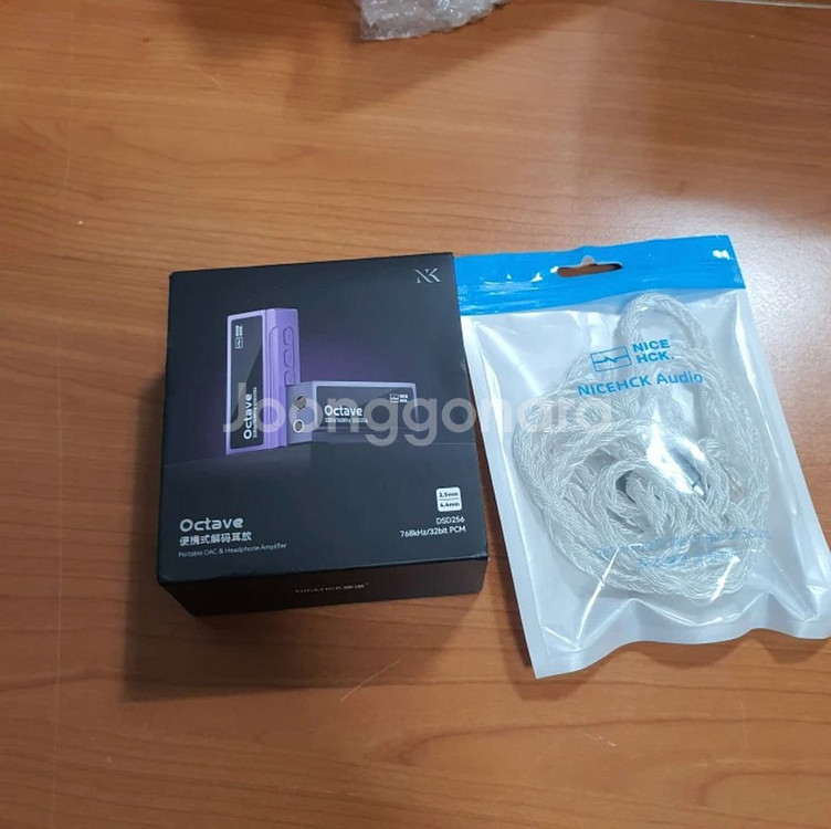 NICEHCK Octave DAC & NICEHCK 이어폰 케이블--0