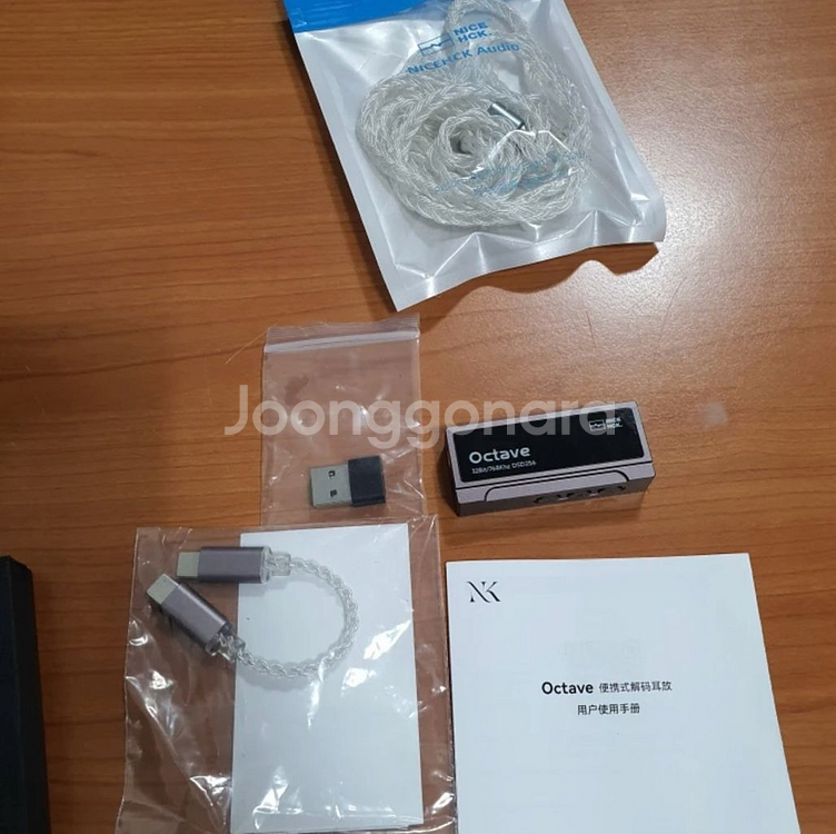 NICEHCK Octave DAC & NICEHCK 이어폰 케이블--4