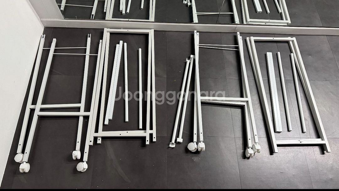 까사마루 멀티 2단 행거 옷걸이형--2