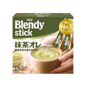 일본 AGF Blendy stick 블렌디 스틱 말차오레 18개입