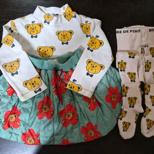 베베드피노 케어베어 치마세트 110 (티셔츠 덤)