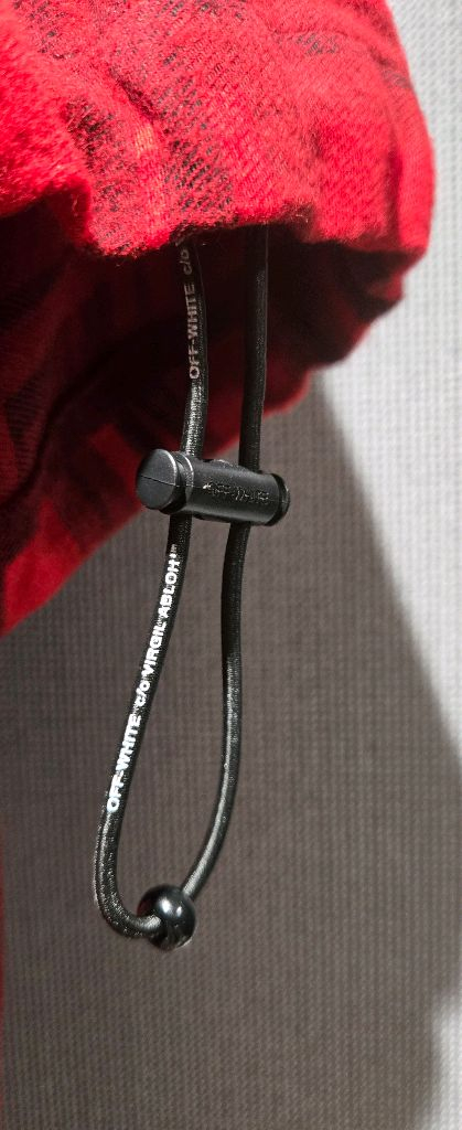 오프화이트 플란넬 셔츠 M--6