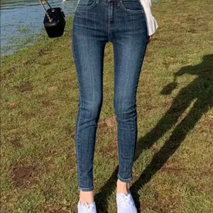 하이웨스트 스키니 데님 팬츠 (S)