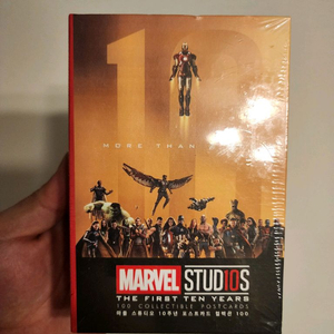 마블 10주념 기념 포스트카드(새상품)