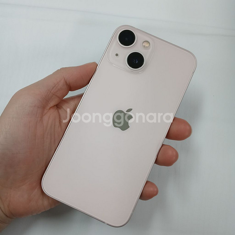 상태S급 아이폰13미니 256기가 핑크 공기계 중고폰 서브폰 알뜰폰 학생폰 자녀폰--0