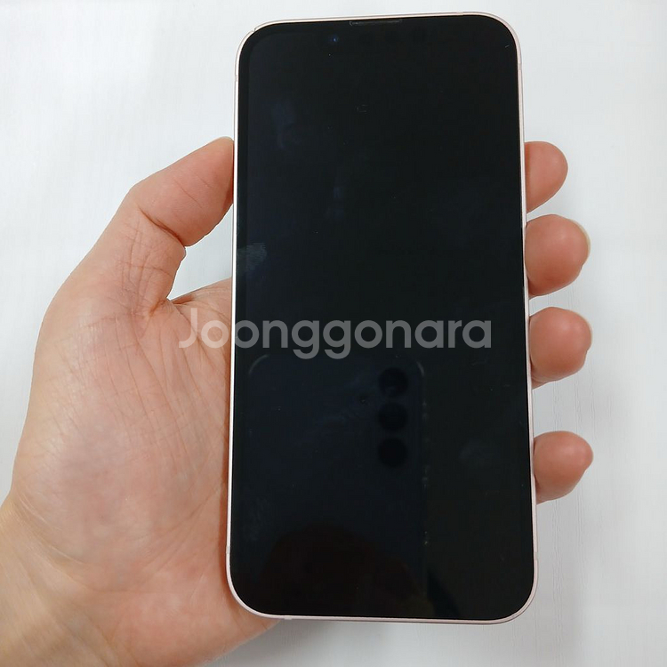상태S급 아이폰13미니 256기가 핑크 공기계 중고폰 서브폰 알뜰폰 학생폰 자녀폰--1