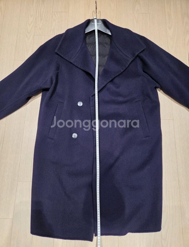 시스템옴므 네이비 코트 (100 or 105사이즈 적합 예상)--1