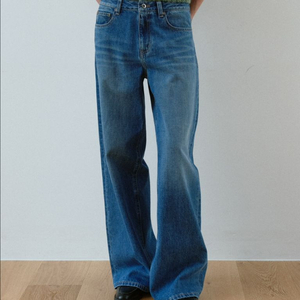 [S] 마조네 MA JOURNEE M 와이드 데님 팬츠