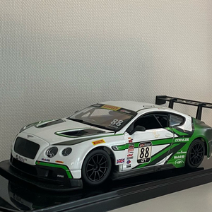 1/24 부라고 벤틀리 컨티넨탈 GT3 레이싱 다이캐스트