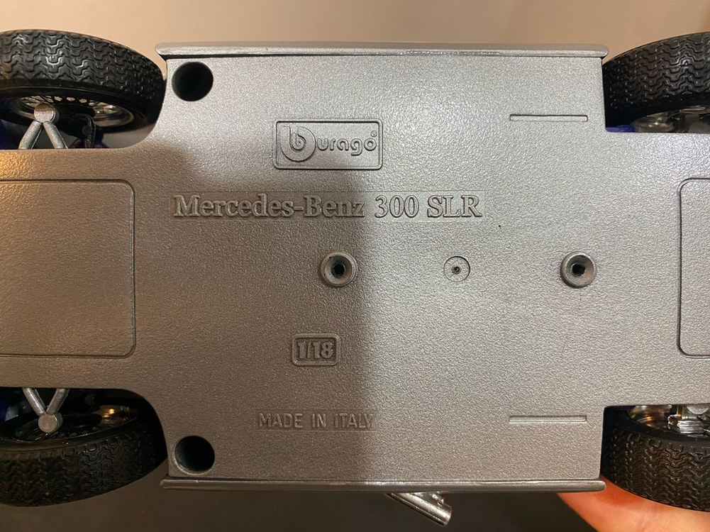 1/18 부라고 벤츠 300 SLR 다이캐스트--4
