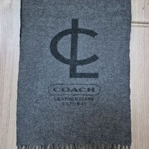 코치 메리노 울 머플러