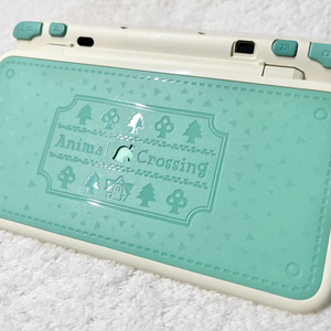 New 닌텐도 2DS XL 동물의 숲 에디션 + 포켓몬