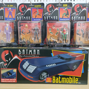 메즈코 5포인트 애니메이티드 배트맨 세트 미개봉