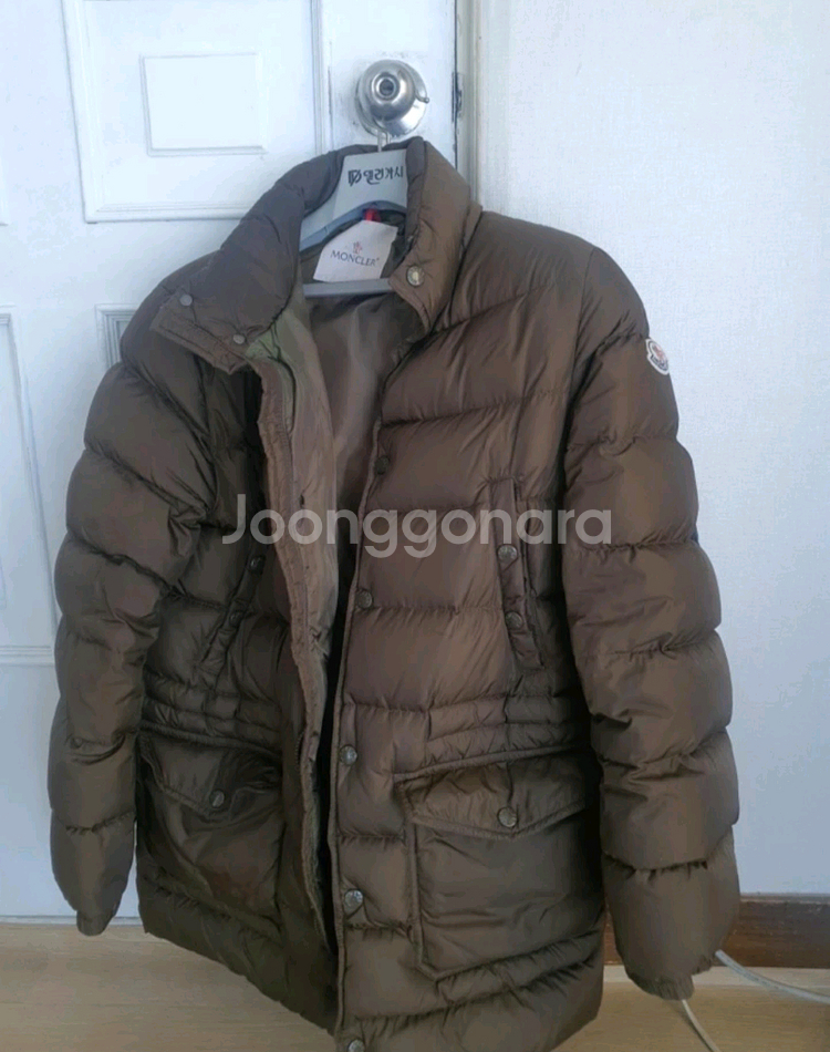 몽클레어 남성 패딩 카키--0