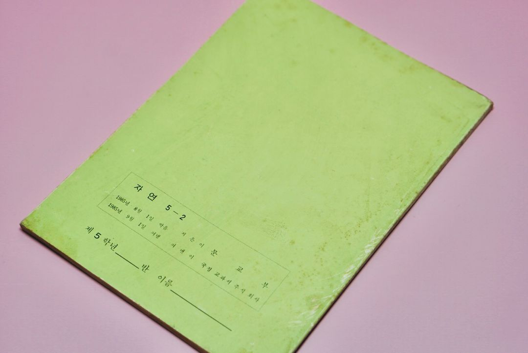 자연 5-2 옛날 국민학교 교과서 수집 고서 책 골동품 레트로 이미지