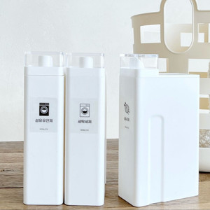 세탁세제 리필용기 세제용기 세제통 다용도용기 이미지