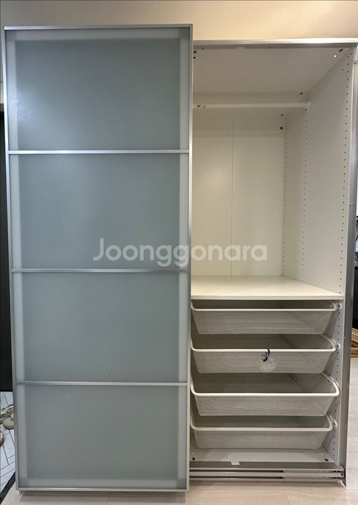 이케아 팍스(PAX) 슬라이딩 옷장--1