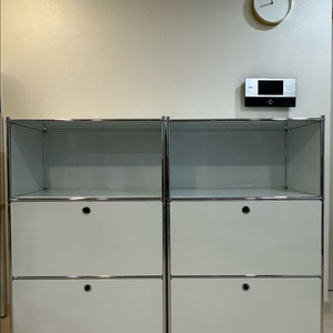 마켓비 심플리 3단 모듈 수납장 * 2세트