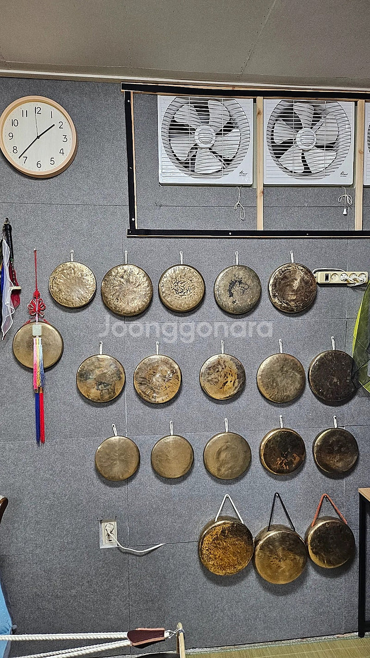 방짜징 사물징 농악징 (대징.수제징.은징)--6