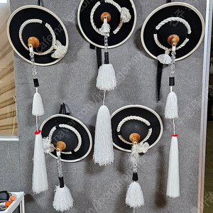 상모 (벙거지.진자.물채.북상부포)