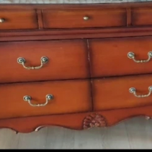 앤틱 스타일 6단 서랍장