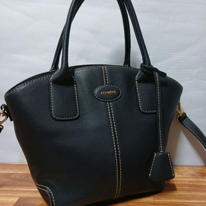 malo 말로 블랙 토트백 &크로스