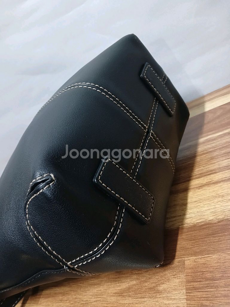 malo 말로 블랙 토트백 &크로스--2