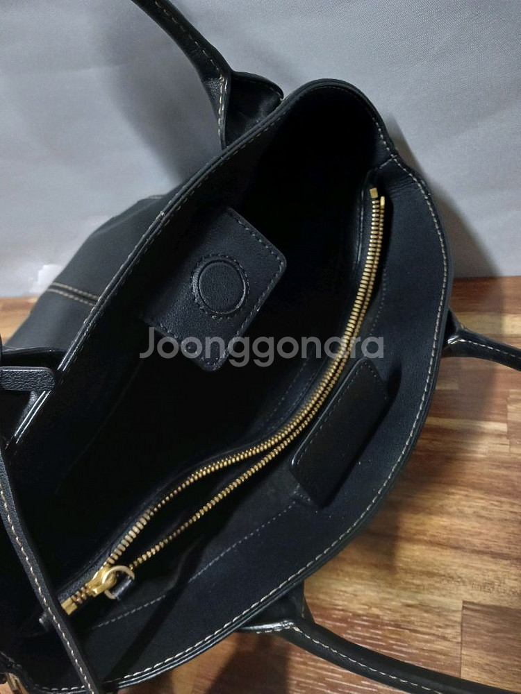 malo 말로 블랙 토트백 &크로스--3