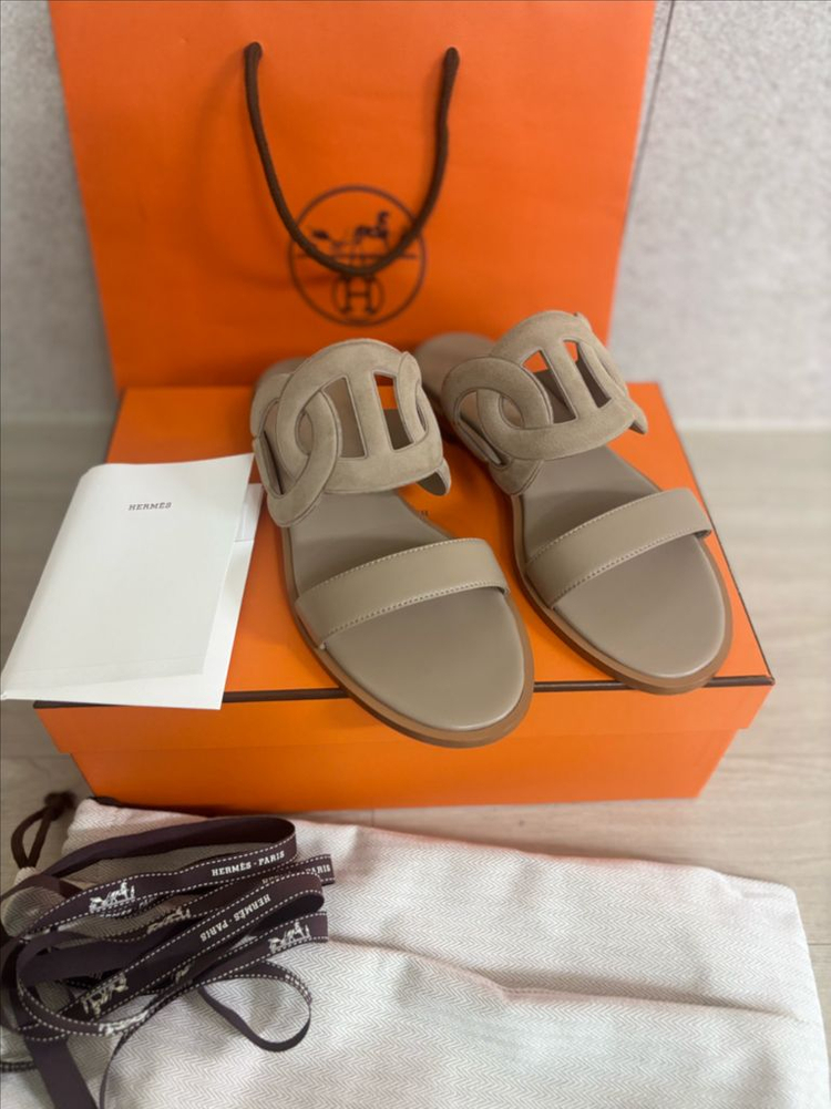 에르메스 라군샌들--1