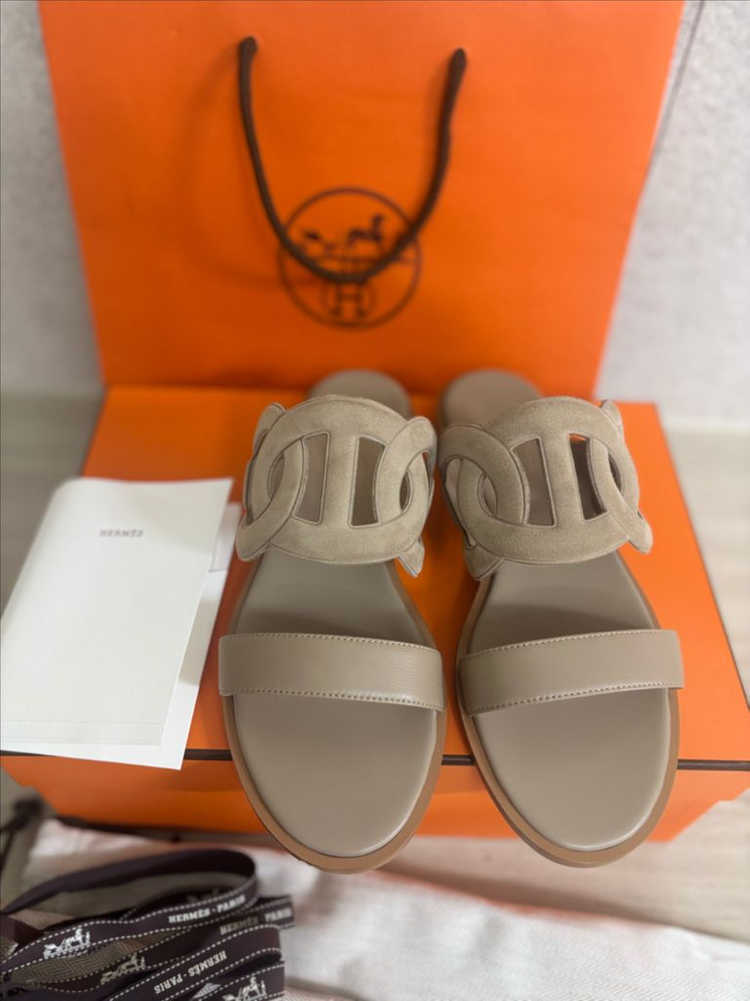 에르메스 라군샌들--2