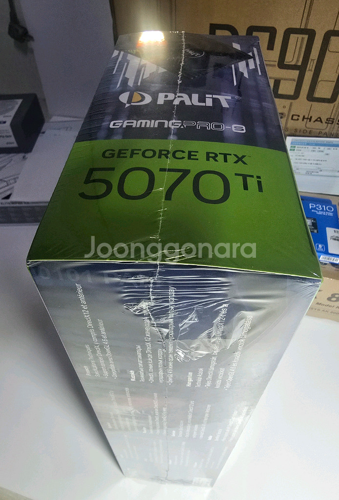 펠릿 RTX5070Ti GAMINGPRO 16GB AMD9600X 공랭최강 방송 게이밍컴퓨터 본체 (새제품)--2