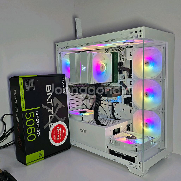 새제품 RTX5060 토마호크 AMD9600X 방송용 게이밍컴퓨터 본체--6