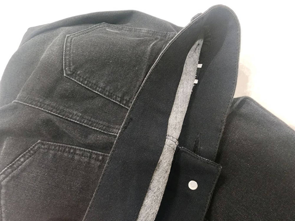 여성 기모바지겨울바지 블랙색상 따뜻한 기모 스키니진 블랙 여성 s사이즈 미착용 새상품 새것--6