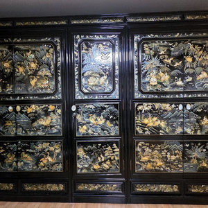 (고급 빈티지) 10자 자개농