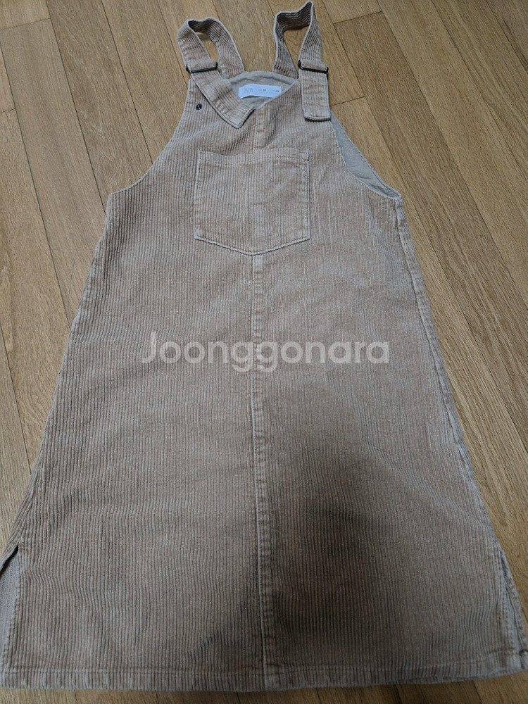 zara 키즈 코듀로이 점퍼스커트 원피스--0
