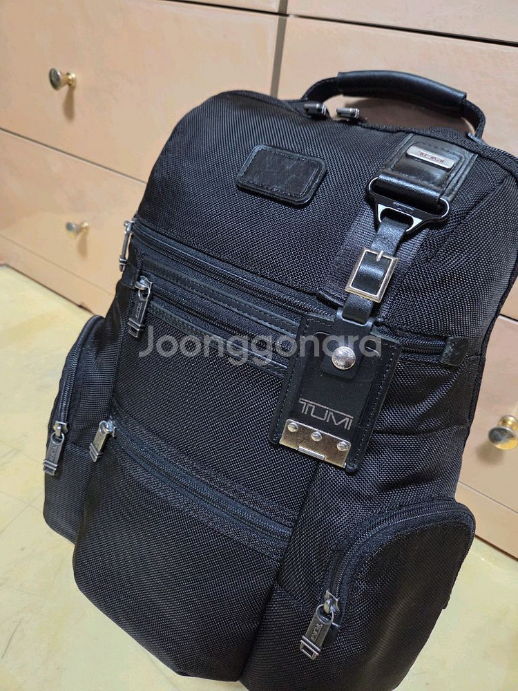 투미 정품 알파브라보 녹스 백팩--2